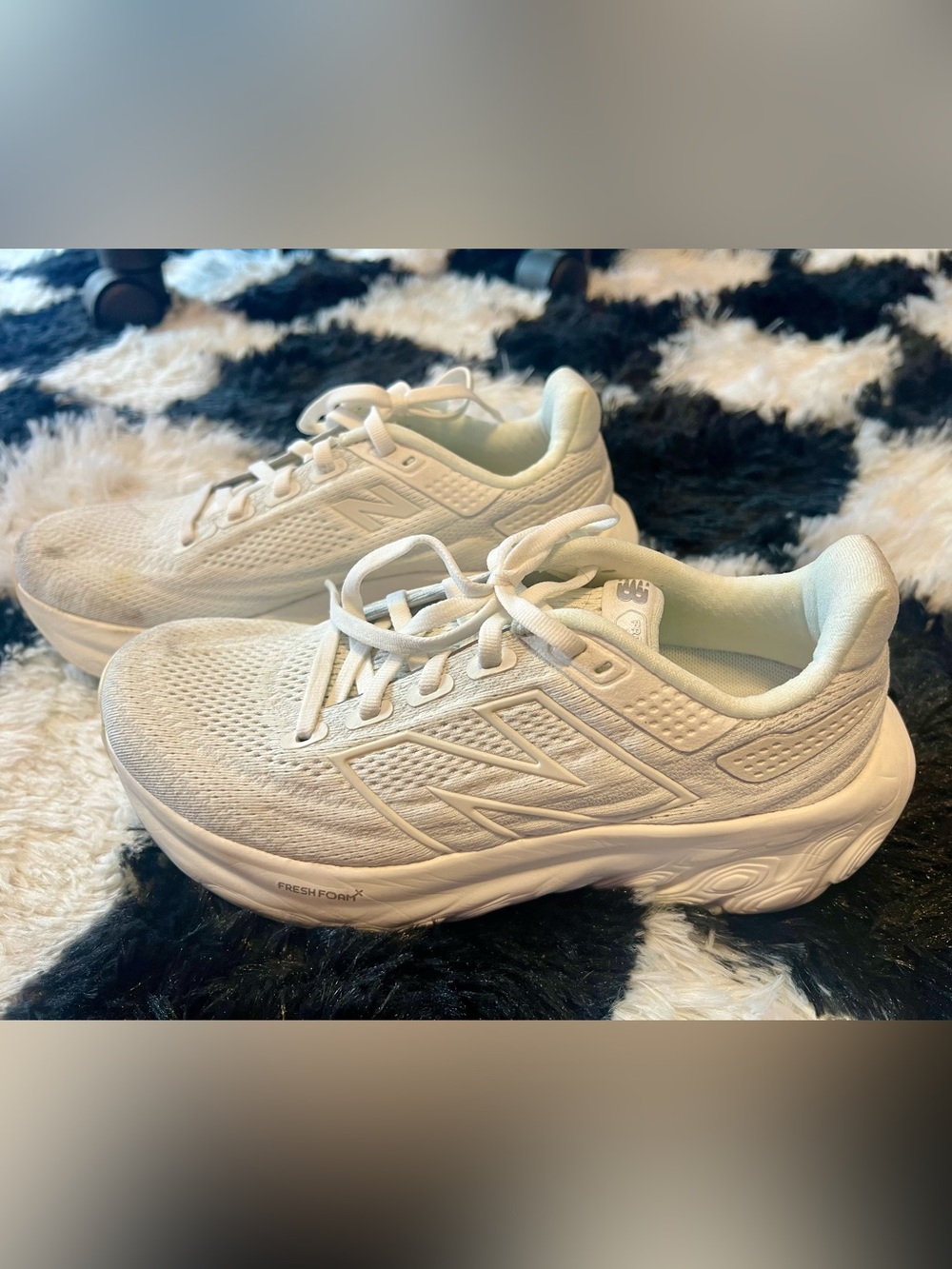 New Balance Women's Athletic Running Shoes - White